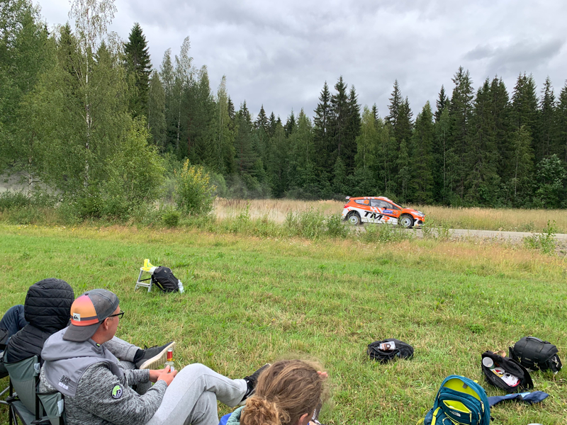 Illustration for article titled Hunting For Crashes With The 'Professional Spectators' Of Rally Finland